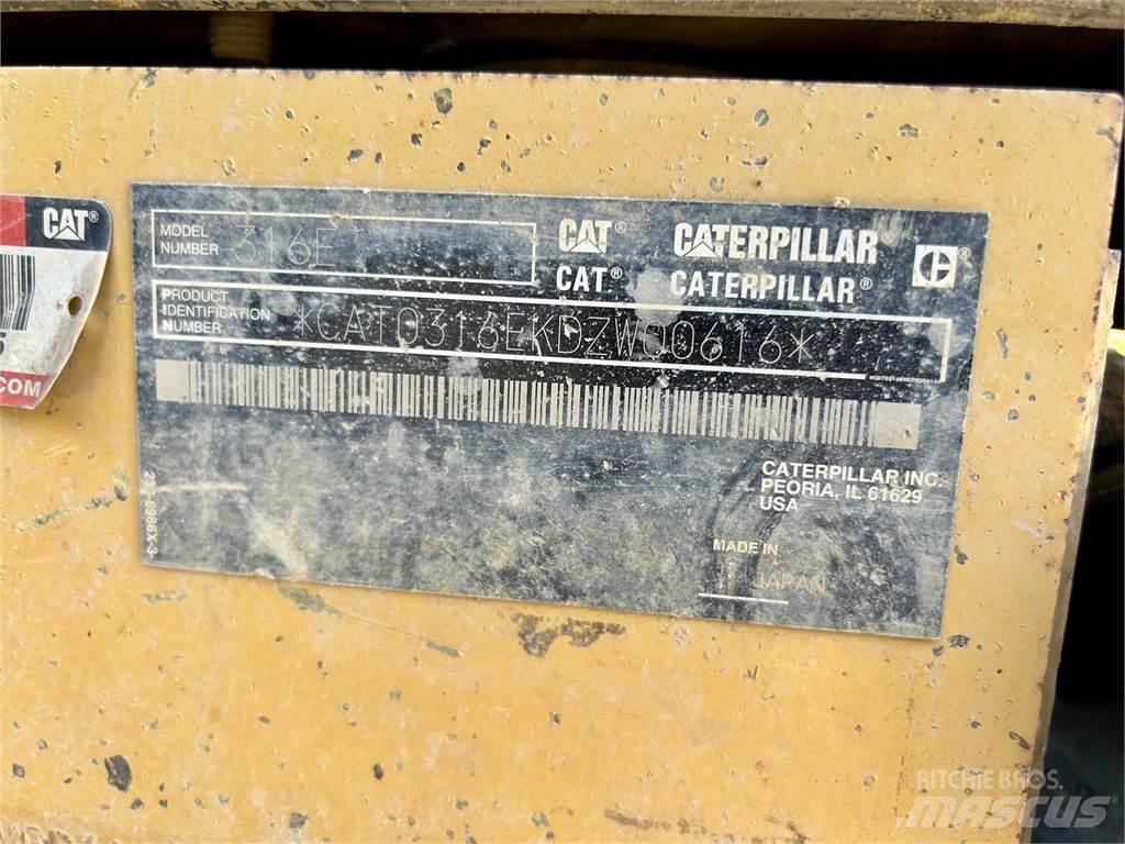 CAT 316EL Crawler excavators