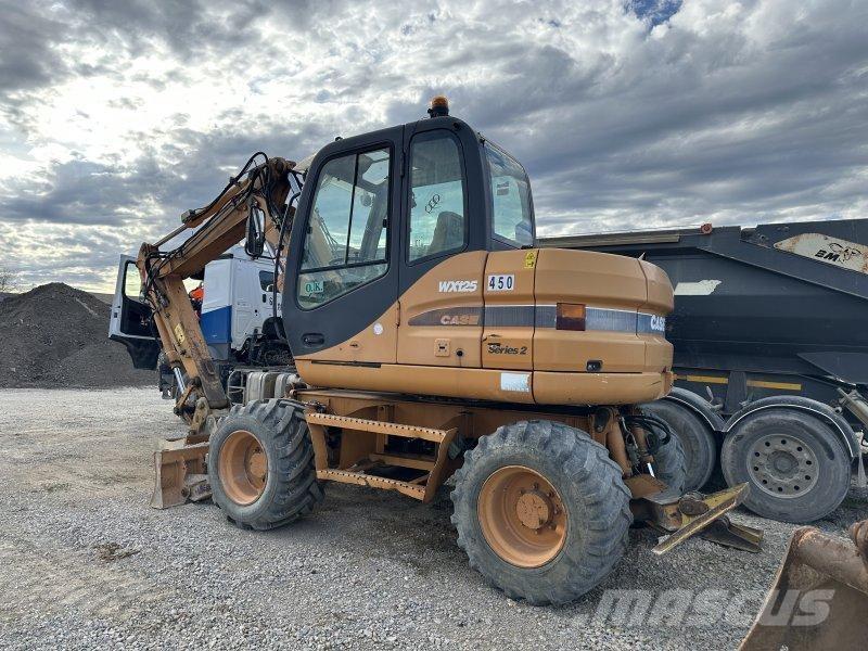 CASE WX125 Wheeled excavators