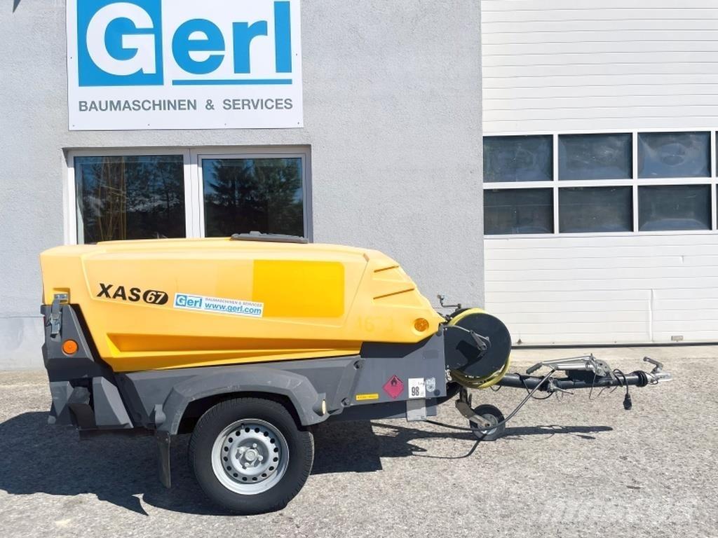 Atlas Copco XAS67 Compressors