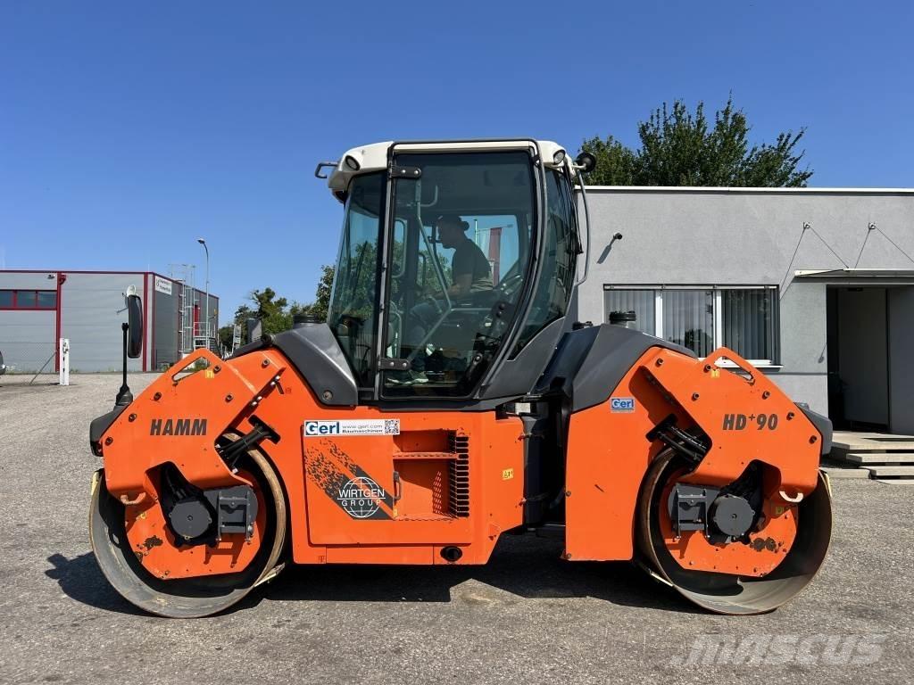 Hamm HD+ 90 VV Twin drum rollers