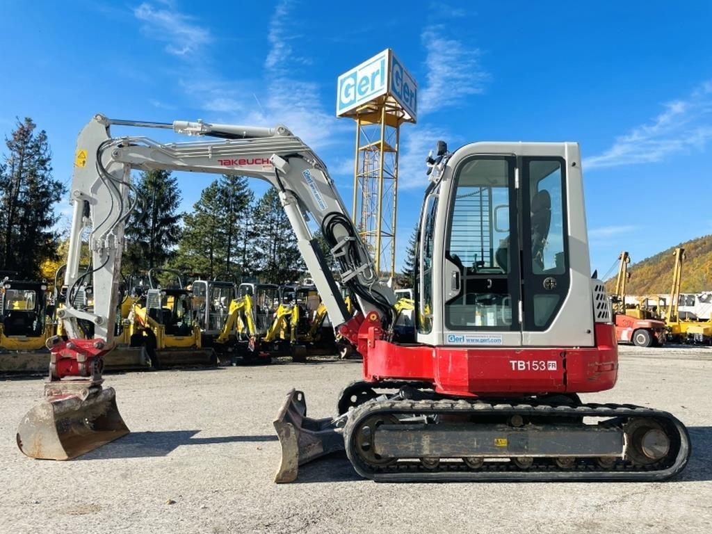 Takeuchi TB153FR Mini excavators < 7t (Mini diggers)