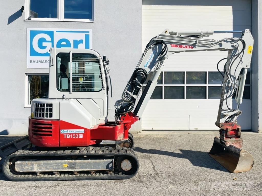 Takeuchi TB153FR Mini excavators < 7t (Mini diggers)