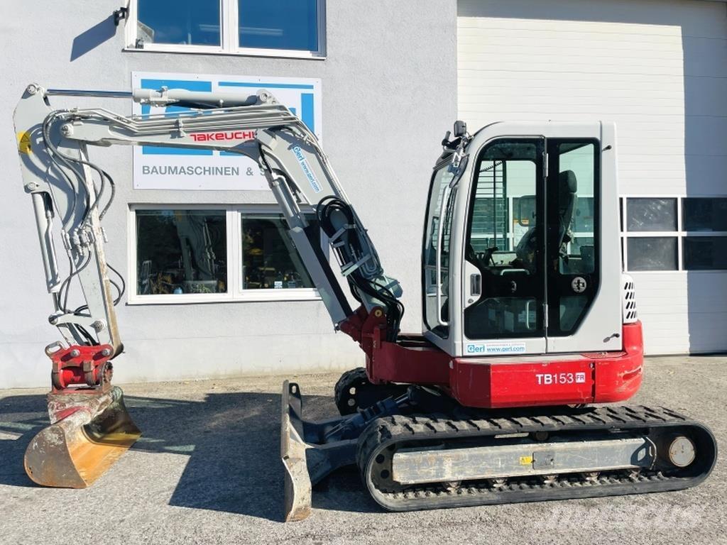 Takeuchi TB153FR Mini excavators < 7t (Mini diggers)