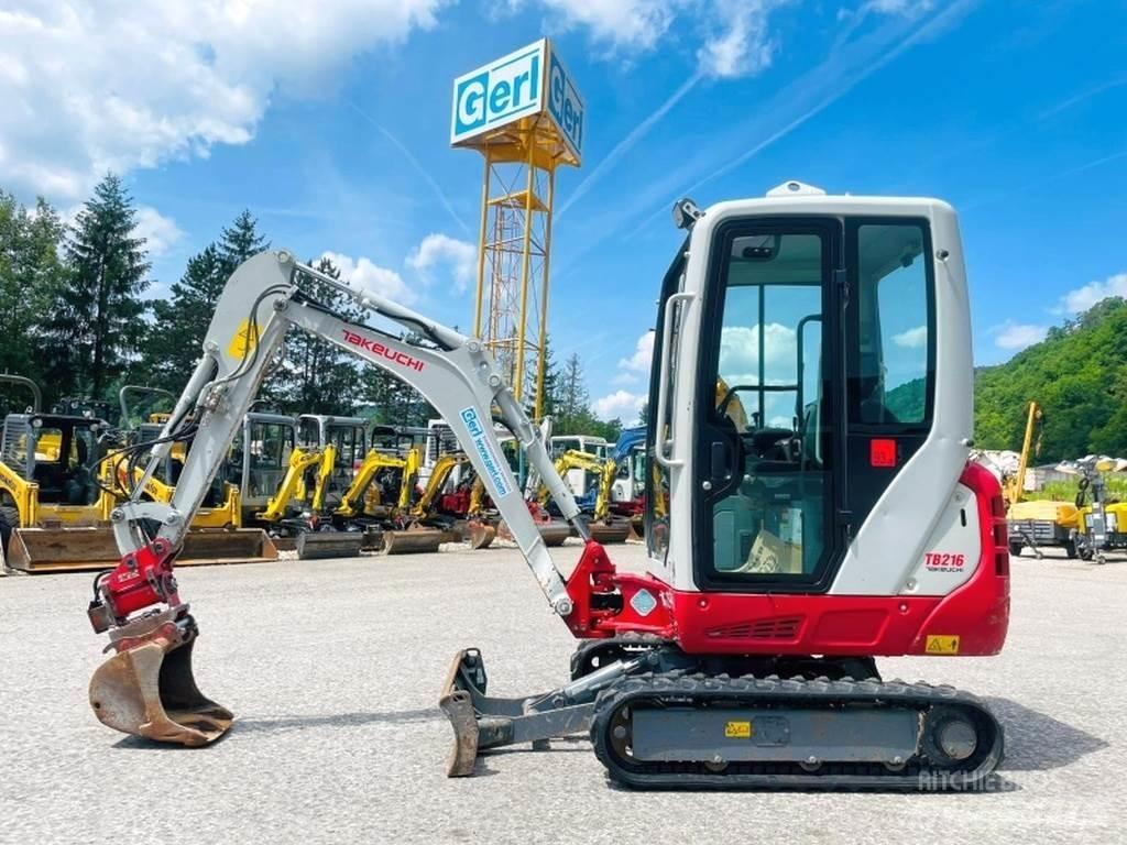 Takeuchi TB216 Mini excavators < 7t (Mini diggers)