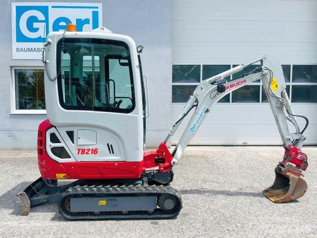 Takeuchi TB216 Mini excavators < 7t (Mini diggers)