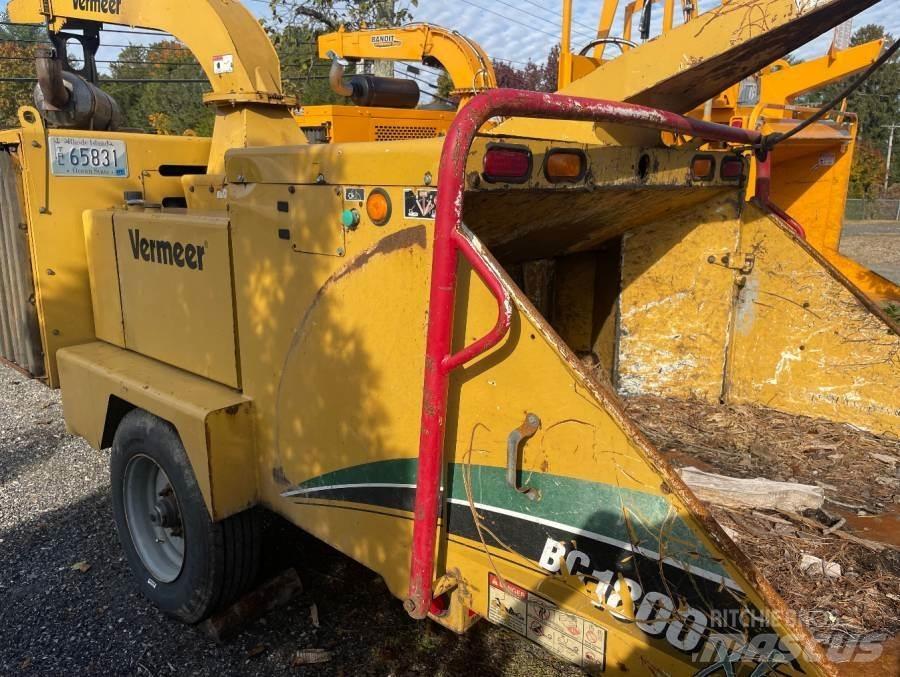 Vermeer BC1800 Wood chippers