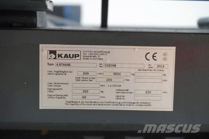 Kaup 4,8T 466B Other components