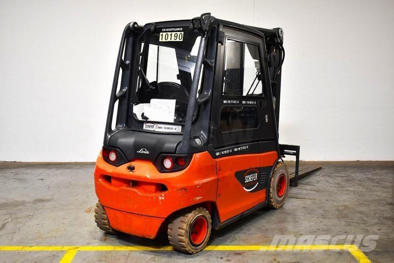 Linde E 30 387 Electric forklift trucks