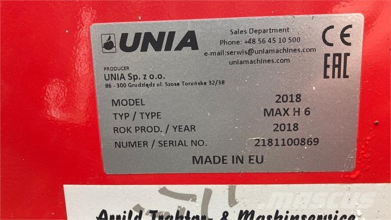 Unia Max H 6 Harrows