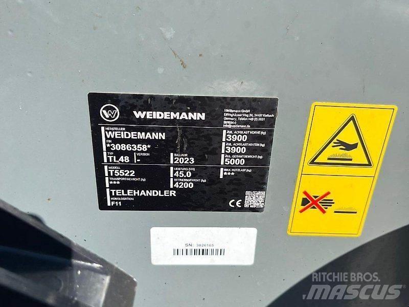 Weidemann T5522 Telescopic handlers