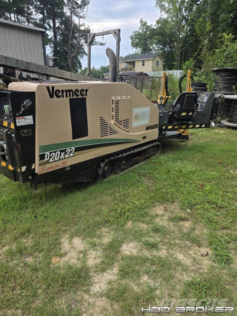 Vermeer D20x22 Series II Horizontal drilling rigs