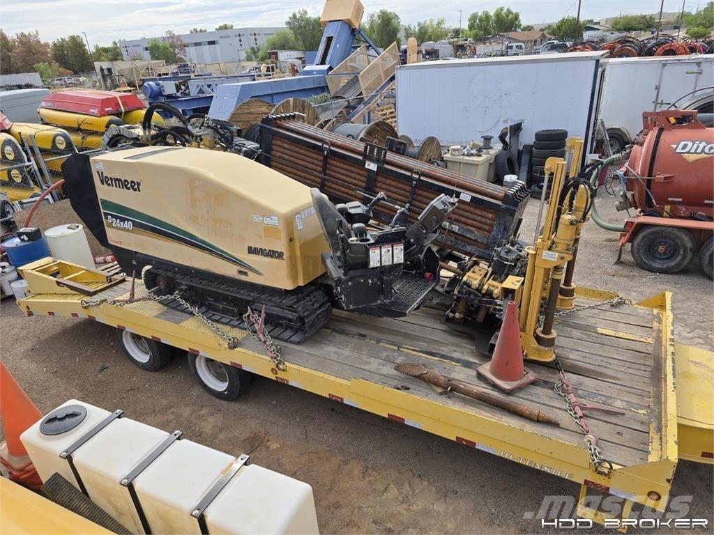 Vermeer D24x40 Series II Horizontal drilling rigs