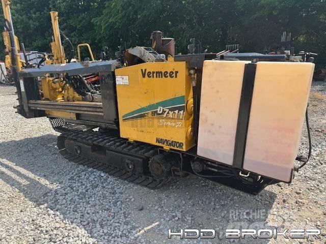 Vermeer D7x11 Series II Horizontal drilling rigs