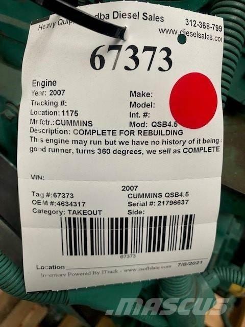 Cummins QSB4.5 Engines