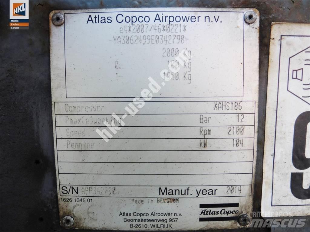 Atlas Copco XAHS 186 Compressors