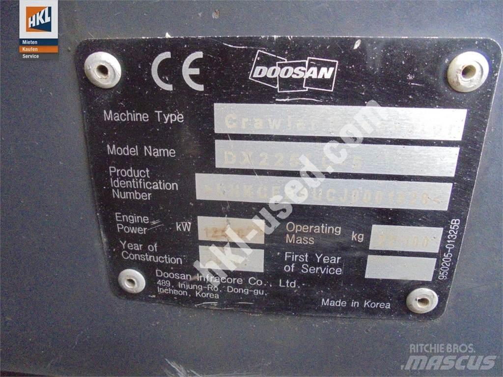 Doosan DX 225 LC-5 Crawler excavators