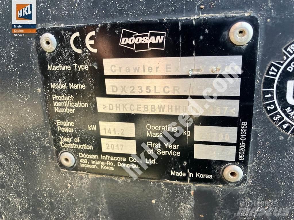 Doosan DX 235 LCR-5 Crawler excavators