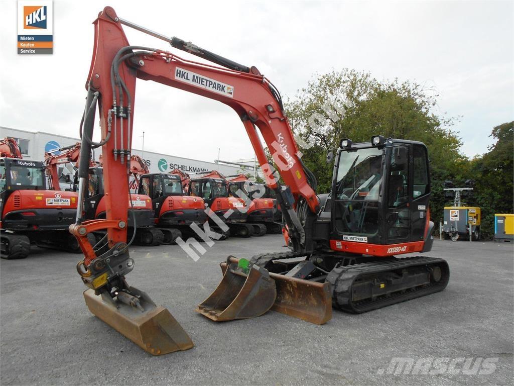Kubota KX 080-4 Mini excavators < 7t (Mini diggers)
