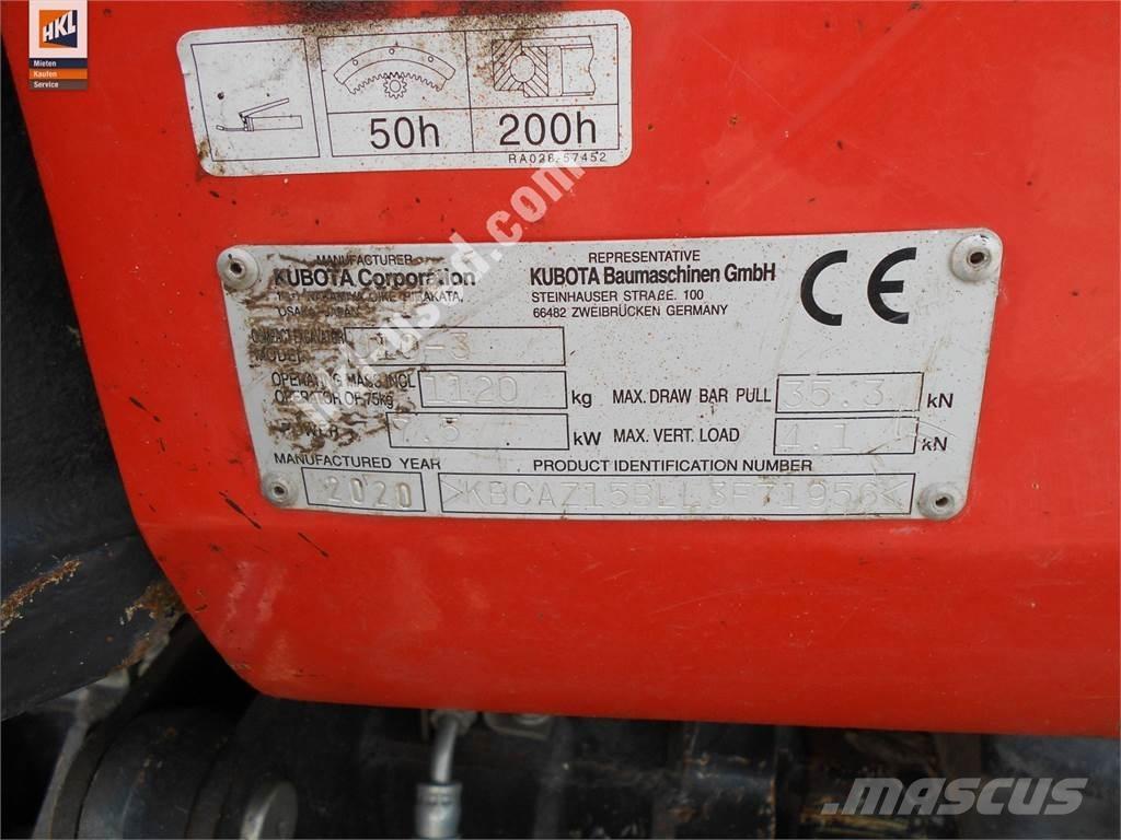 Kubota U 10-3 Mini excavators < 7t (Mini diggers)