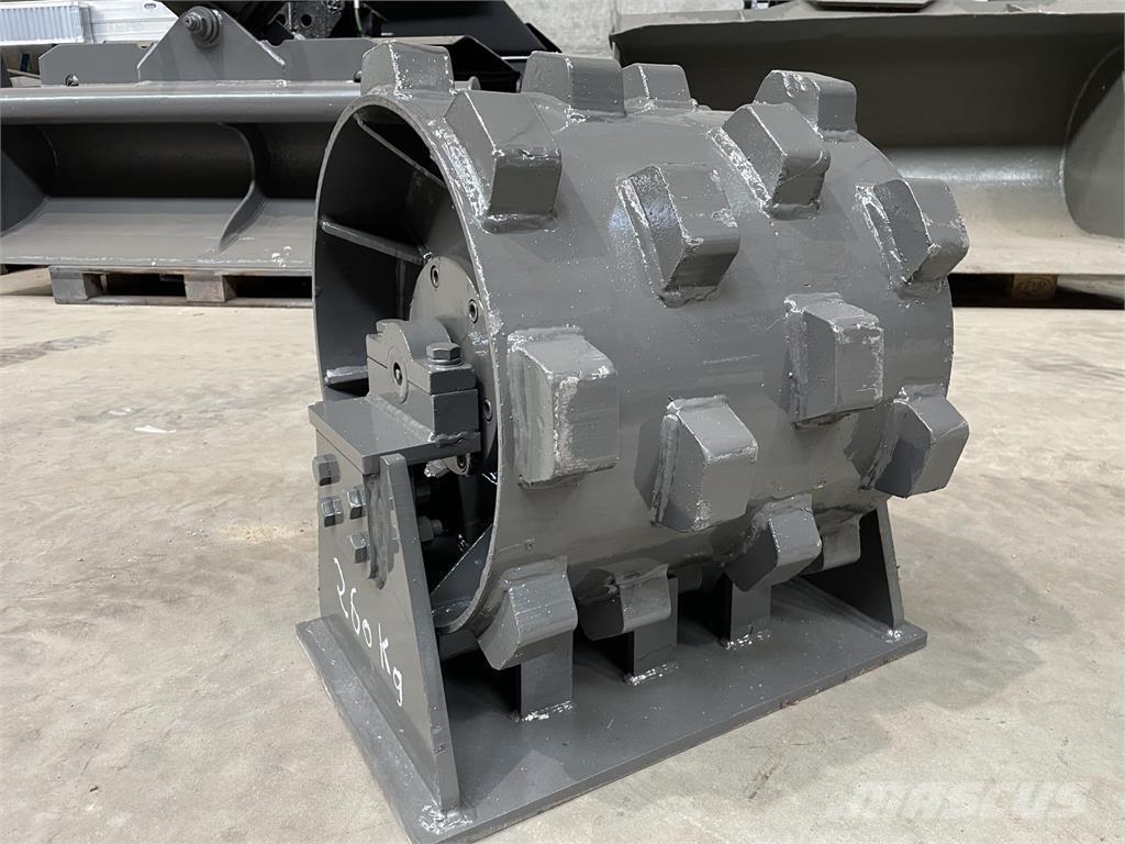  450 mm kompaktorhjul Pneumatic tired rollers