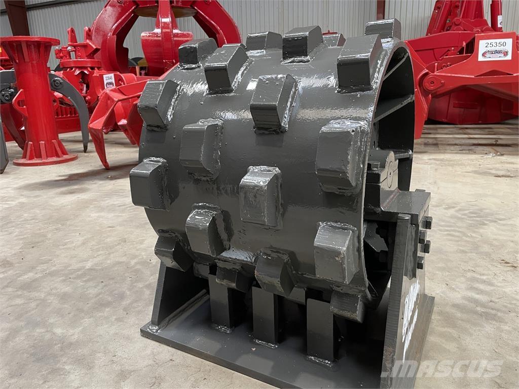  450 mm kompaktorhjul Pneumatic tired rollers