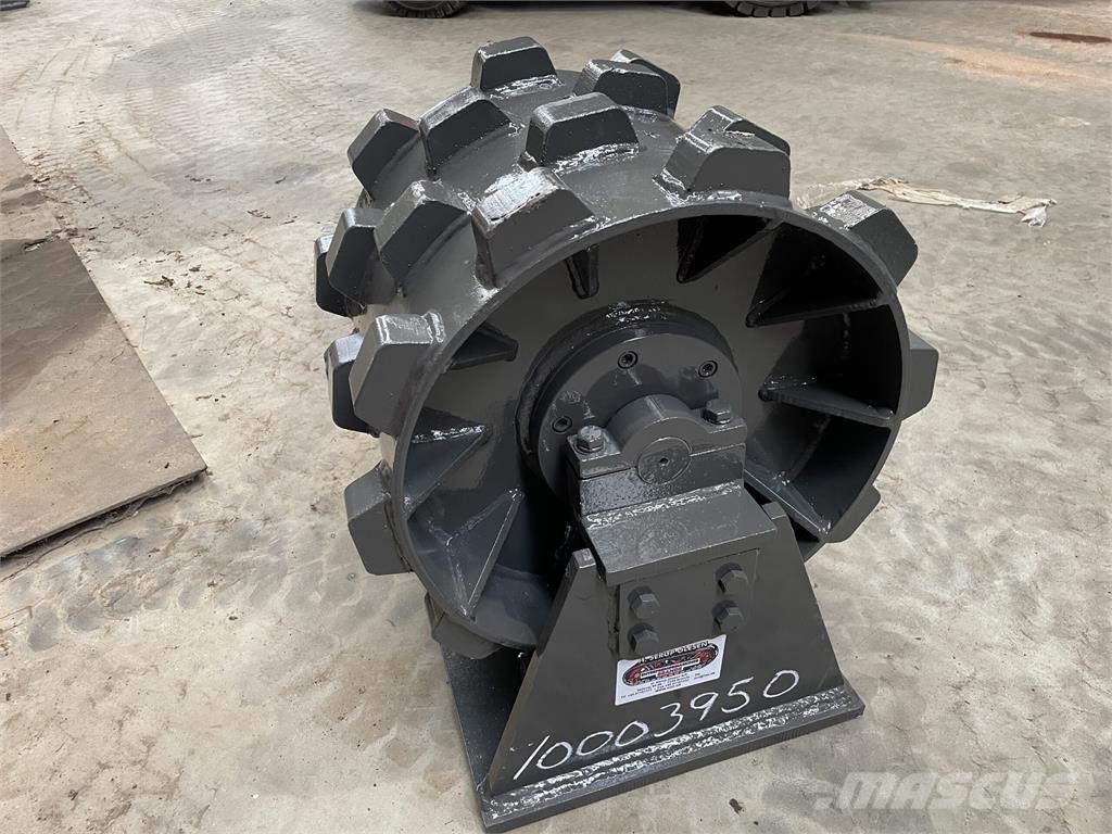  450 mm kompaktorhjul Pneumatic tired rollers