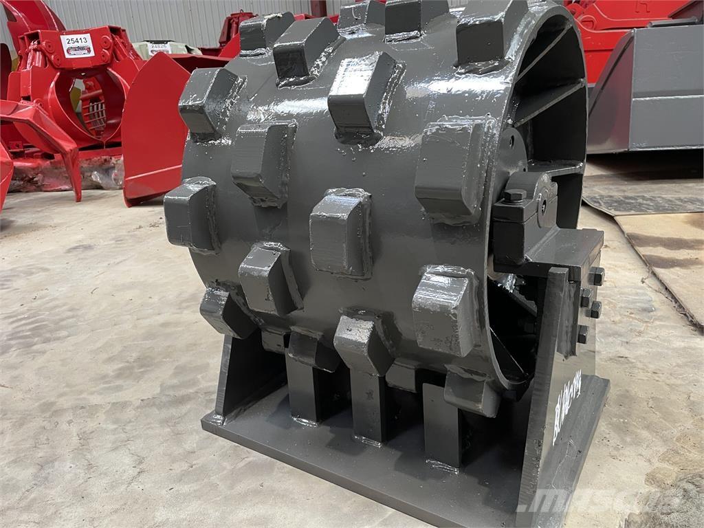  450 mm kompaktorhjul Pneumatic tired rollers