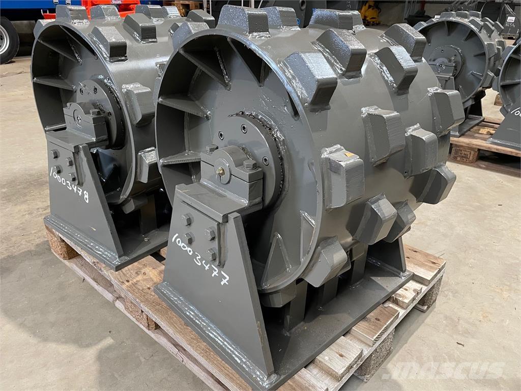  470 mm Kompaktorhjul Pneumatic tired rollers