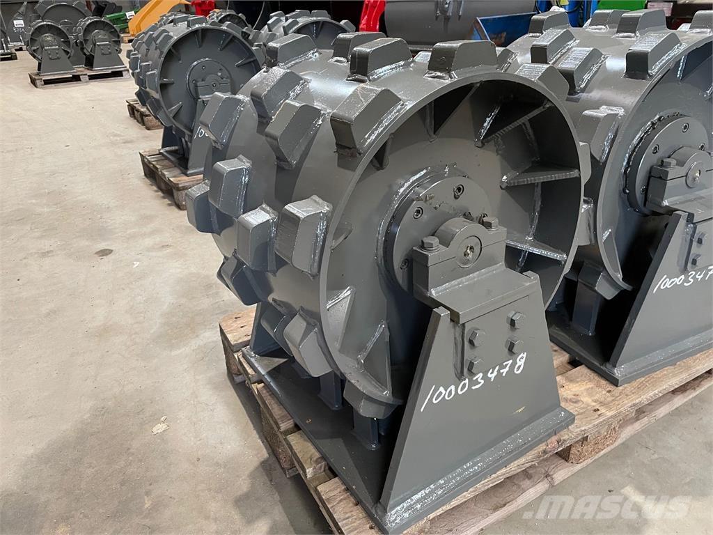 470 mm Kompaktorhjul Pneumatic tired rollers