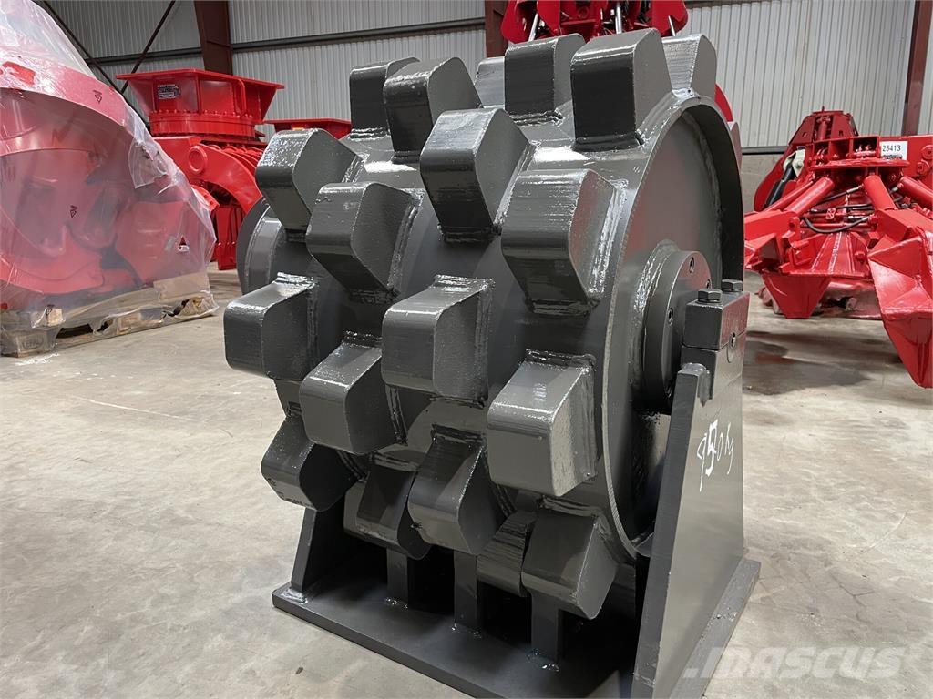  570 mm kompaktorhjul Pneumatic tired rollers