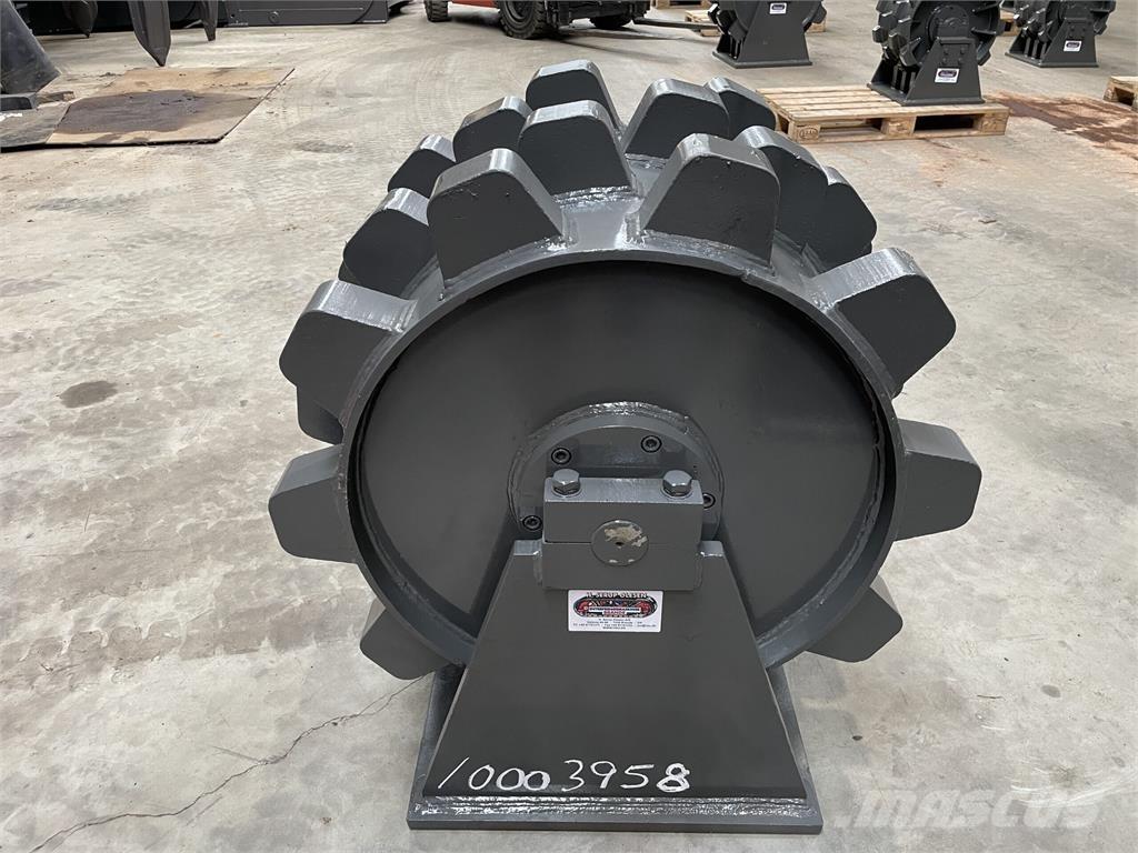  570 mm kompaktorhjul Pneumatic tired rollers