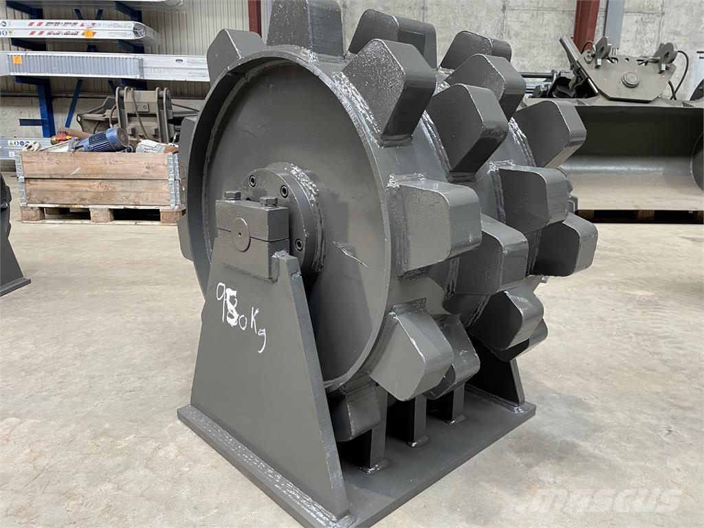  570 mm kompaktorhjul Pneumatic tired rollers