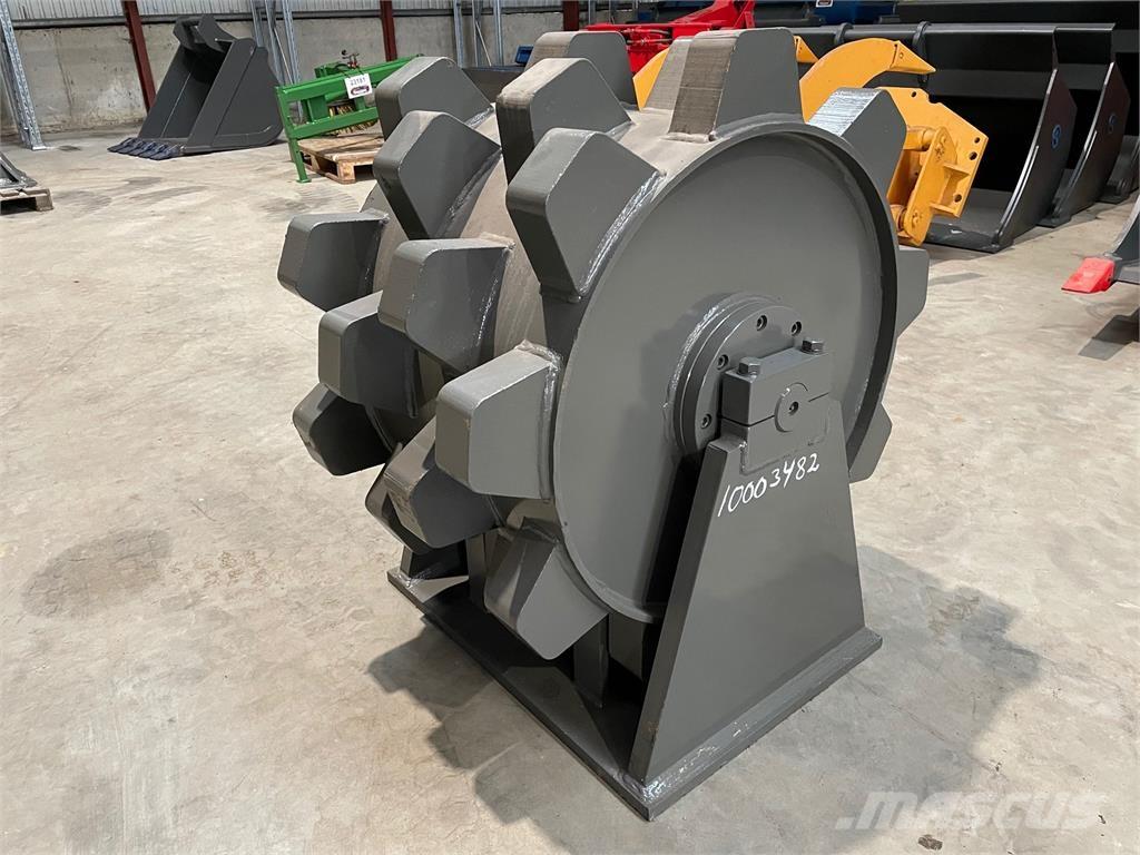  650 mm Kompaktorhjul Pneumatic tired rollers