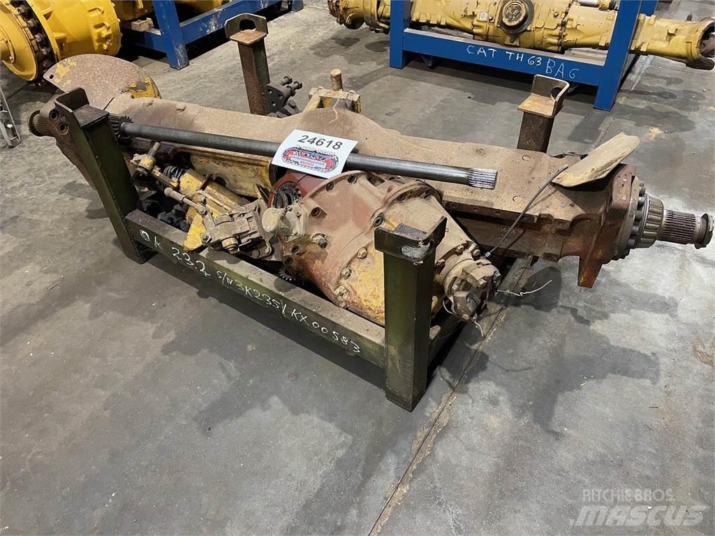  Aksel ex. O&K 23.2 Axles