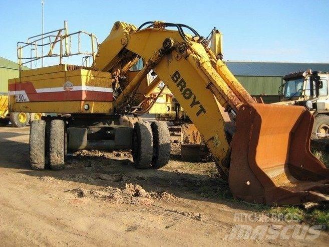 Brøyt X50WF til ophug Crawler excavators