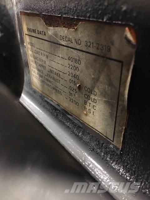 CASE Model 401BD motor Engines