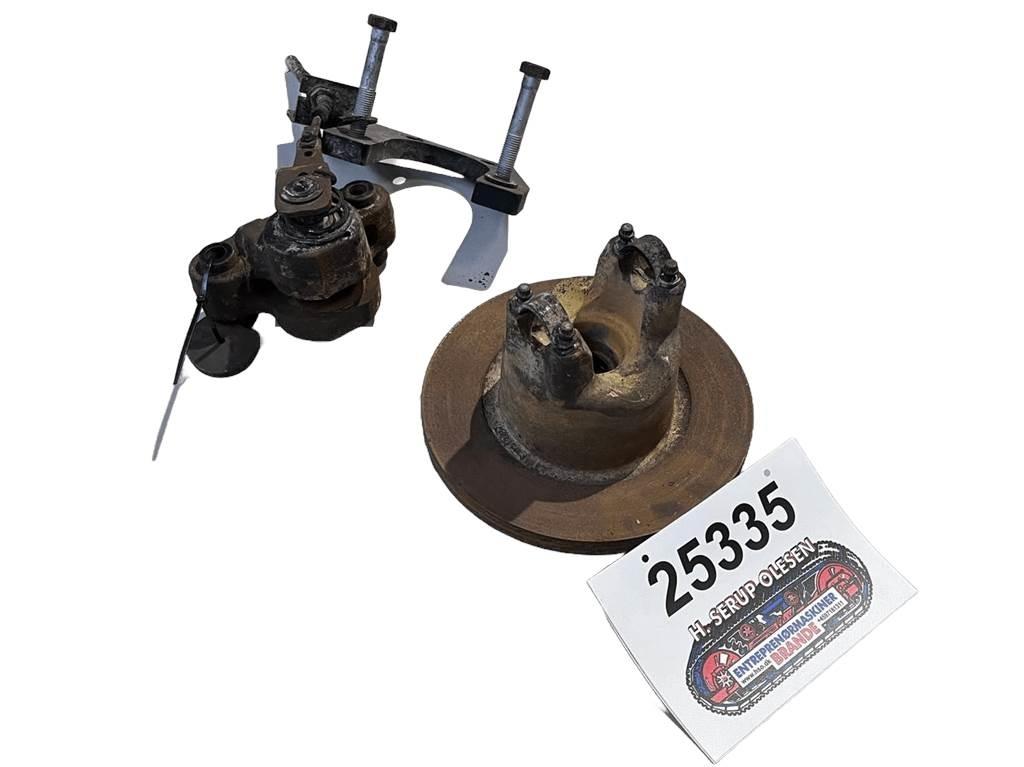 CAT 908M, Håndbremse Other components