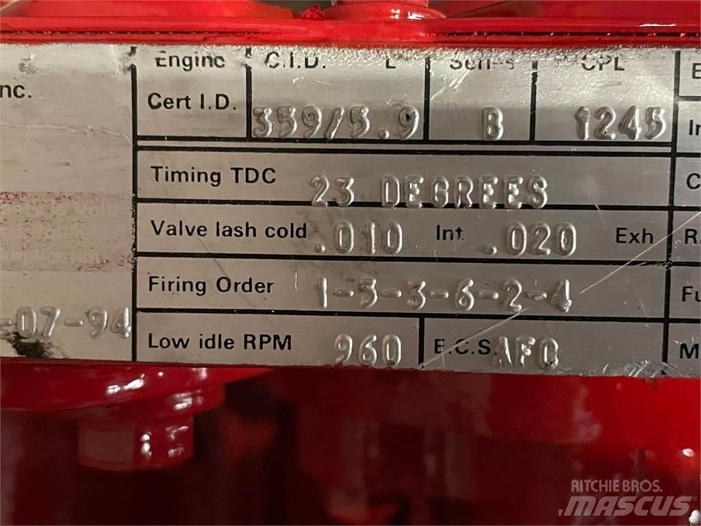 Cummins 6BT5,9-C motor Engines