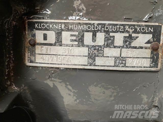 Deutz F1L 310 motor Engines