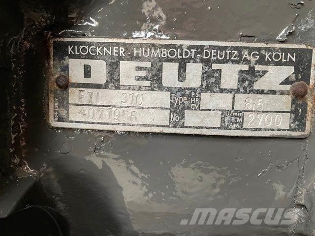 Deutz F1L 310 motor Engines