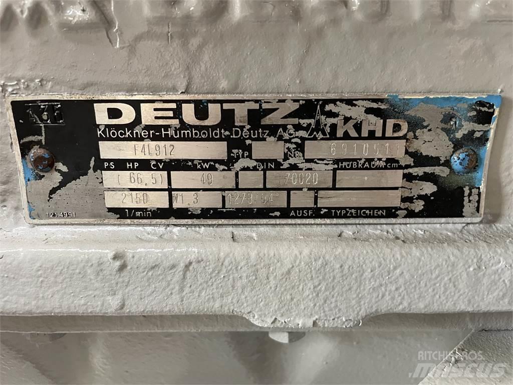 Deutz F4L 912 motor Engines