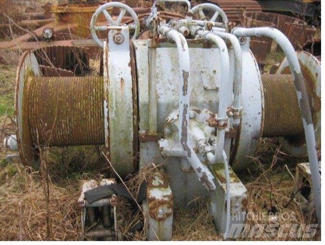  Double drum hydr. winch Hoists and material elevators