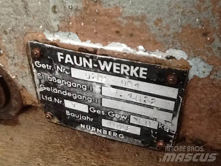 Faun gear til twin motor Gearboxes
