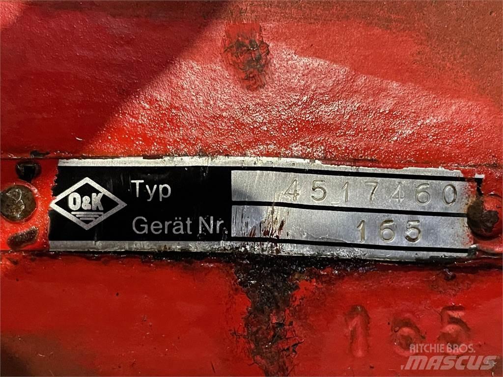  Frontaksel ex. O&K 20 Axles
