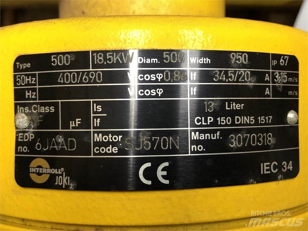 Joki Tromlemotor Type 500 Conveyors