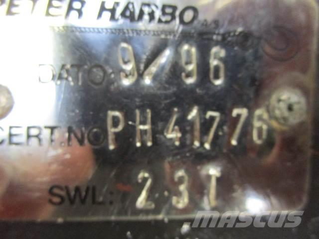  Kranblok ex. Poclain 2309 Crane parts and equipment