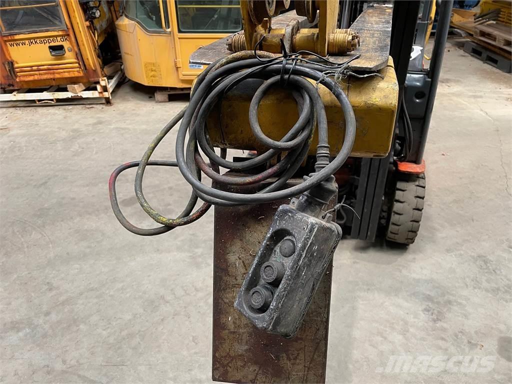  Liftket el-kædetalje - 1 ton Crane parts and equipment