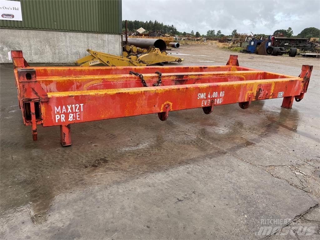  Løfteåg 46 tons Crane parts and equipment