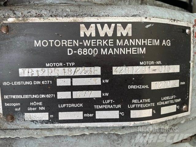 MWM TB12RS 18/22-1E motor Engines