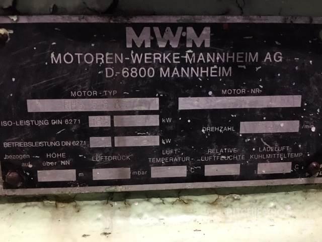 MWM type RHS518A motor Engines